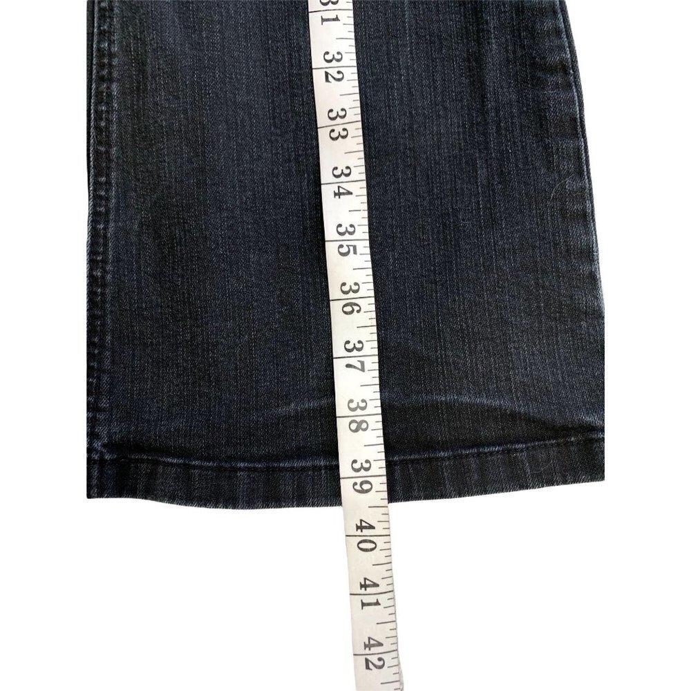 White House Black Market Women's Black Distressed Jeans - Picture 7 of 7